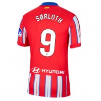 Atletico Madrid Alexander Sorloth #9 Hjemmebanetrøje 2024-25 Kortærmet